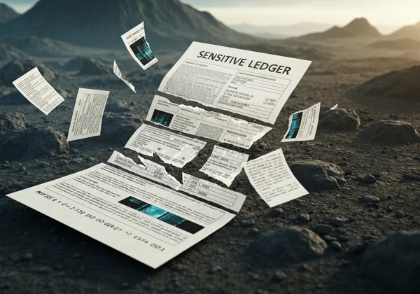 Data leakage from unsecured digital document